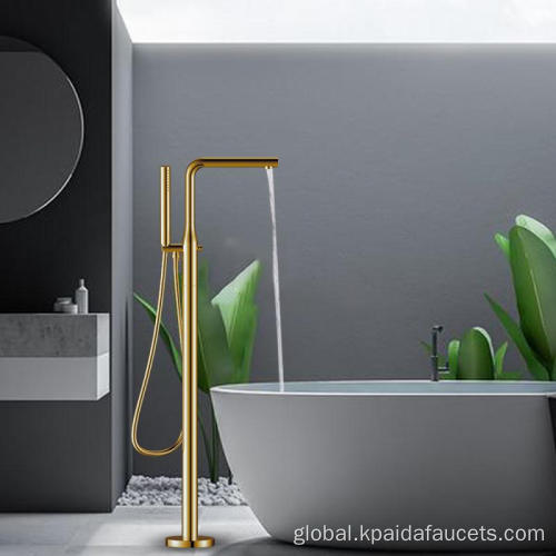  Kaiping American style floorstand bathtub faucet Manufactory